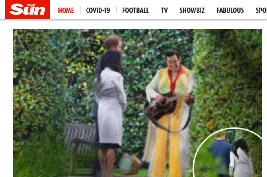 Troca de votos simbólicos de Meghan e Harry