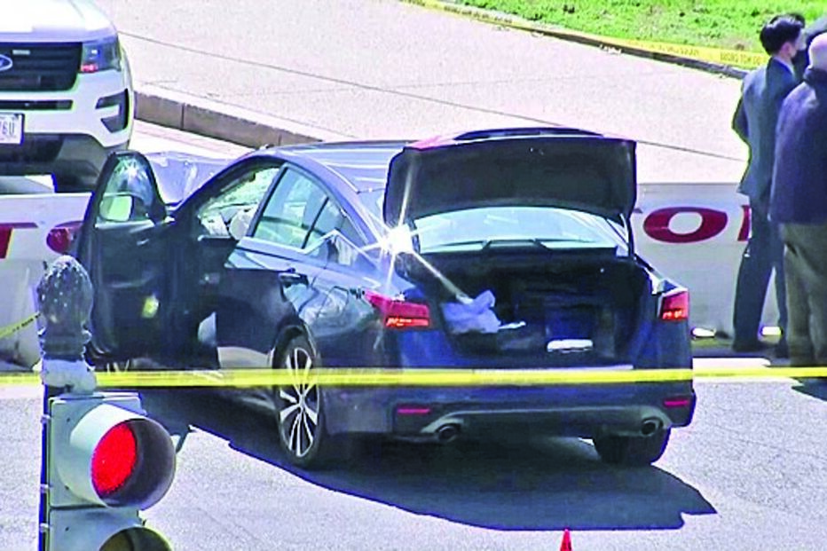 Carro foi examinado após ataque