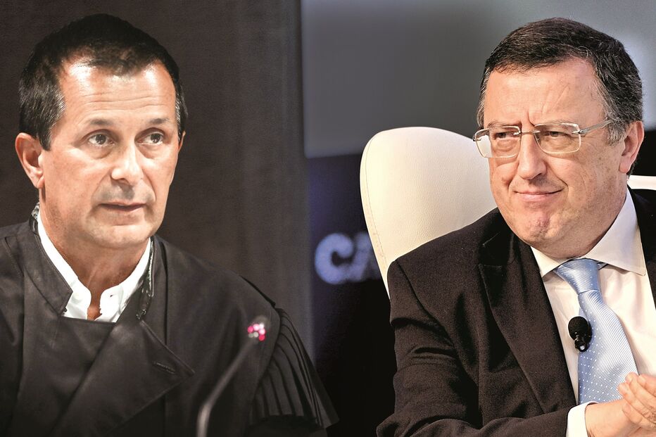 Ivo Rosa (à esquerda) tem ganhado protagonismo ao superjuiz Carlos Alexandre, que durante muitos anos teve os casos mais mediáticos e também mais graves e perigosos 