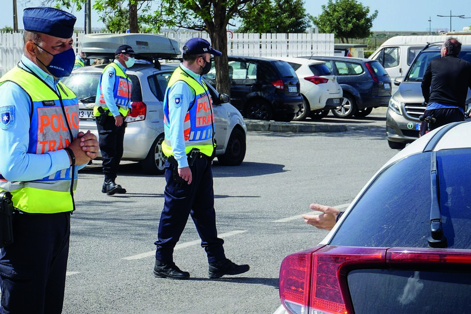 PSP realizou uma operação em Faro e detetou condutor com excesso de álcool no sangue  