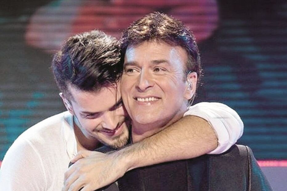 Tony Carreira com Mickael Carreira