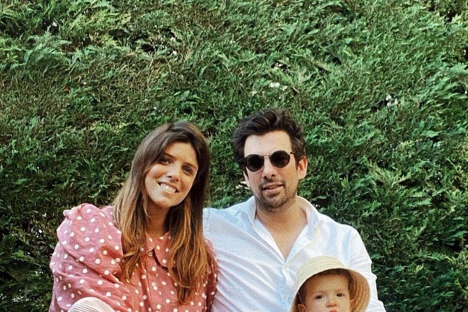 Inês Folque e a família