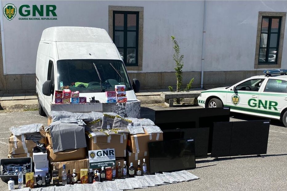 Recuperação de material furtado avaliado em 120 mil euros