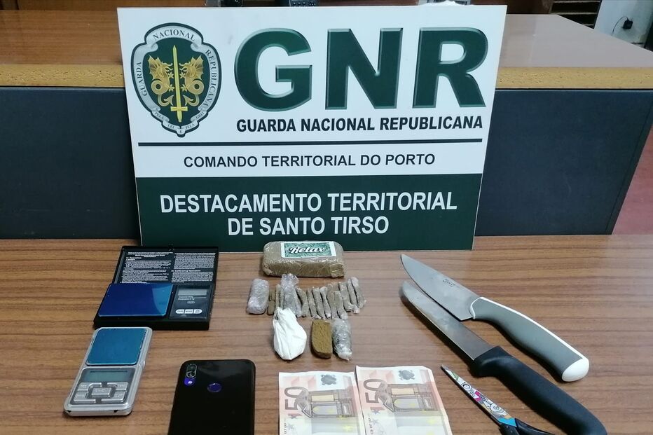 GNR apreendeu droga