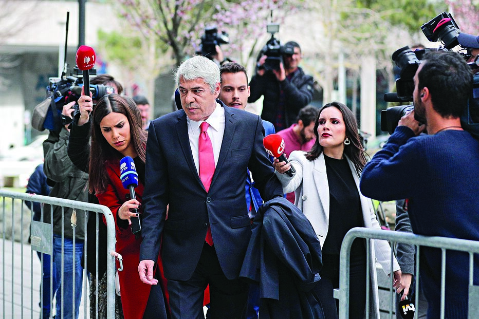 José Sócrates, primeiro-ministro entre março de 2005 e junho de 2011, foi acusado pelo Ministério Público em outubro de 2017 na Operação Marquês