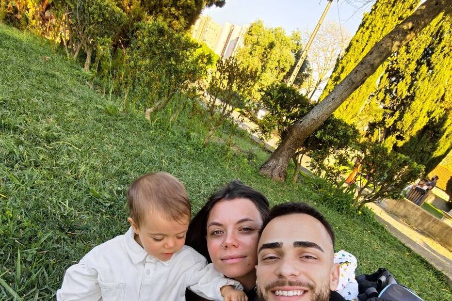 Diogo Piçarra, Mel Jordão e a filha, Penélope