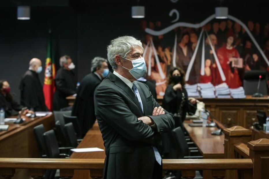 José Sócrates em tribunal