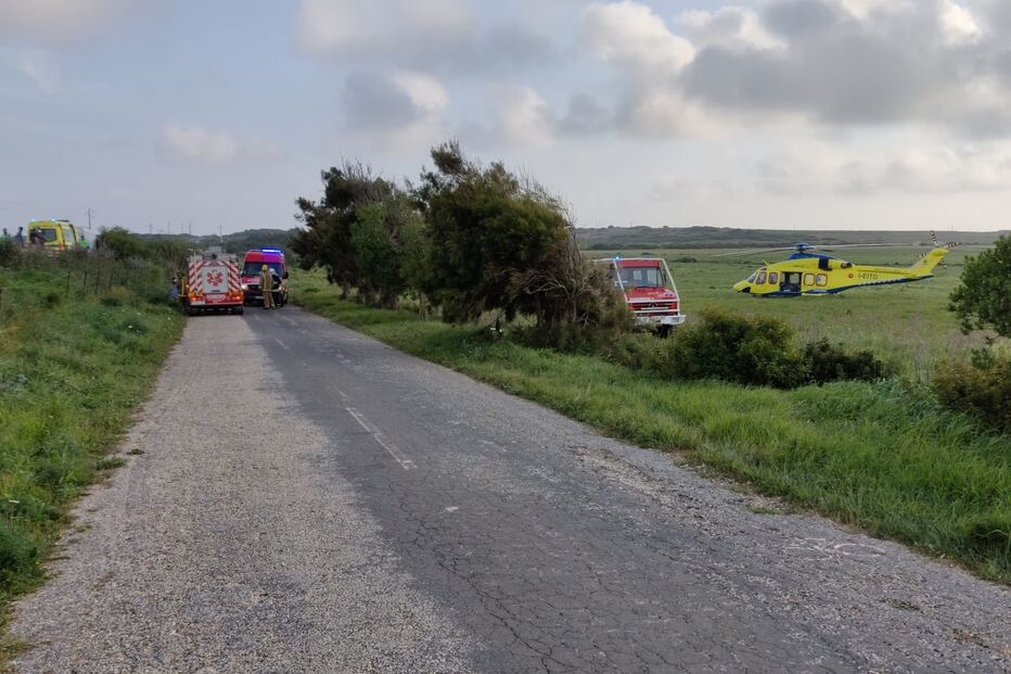 helicóptero, inem, acidente