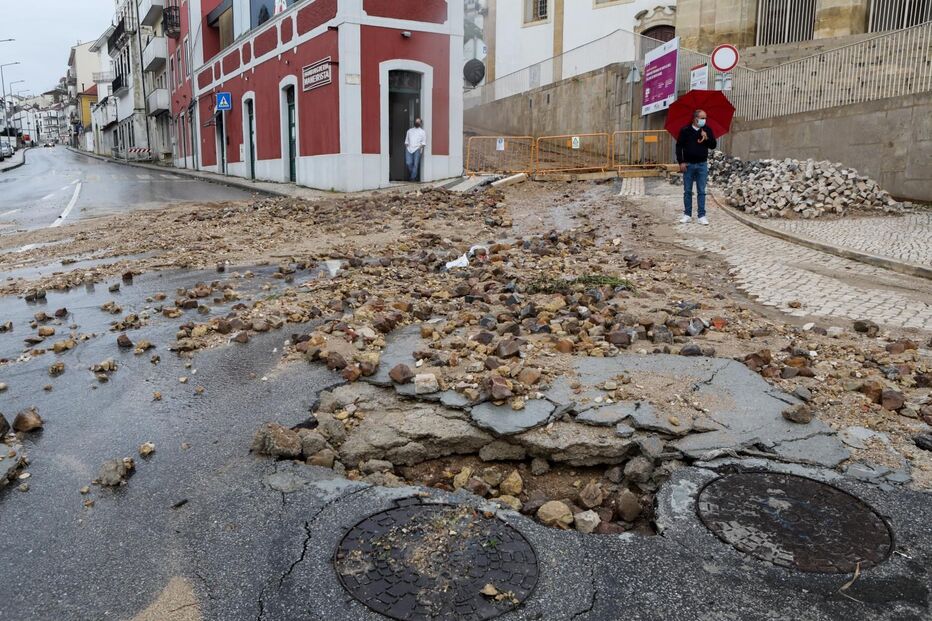 Coimbra, mau tempo
