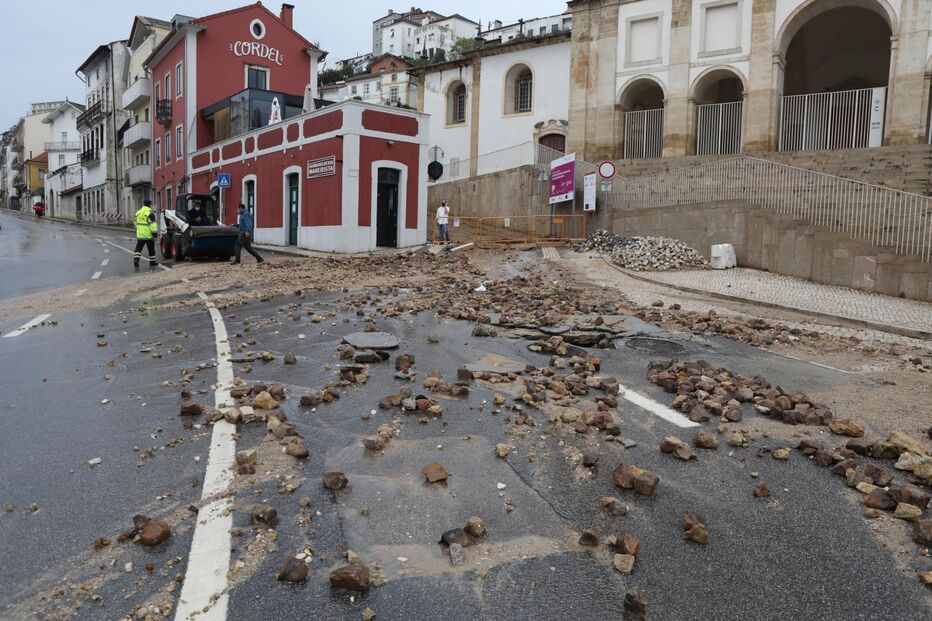 Mau tempo em Coimbra 