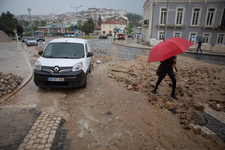 Mau tempo em Coimbra 