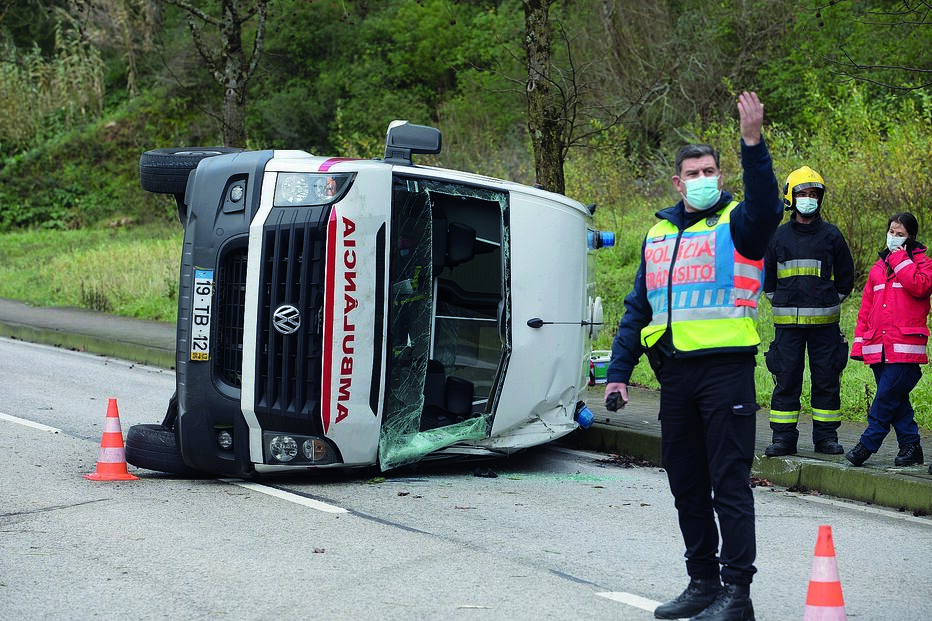 Agentes da PSP acorreram a mais de dois mil acidentes entre janeiro e março de 2021