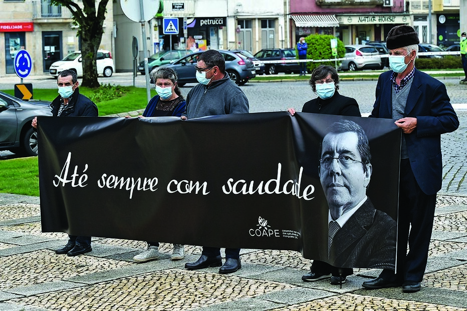 Agricultores prestam homenagem a Jorge Coelho em Mangalde