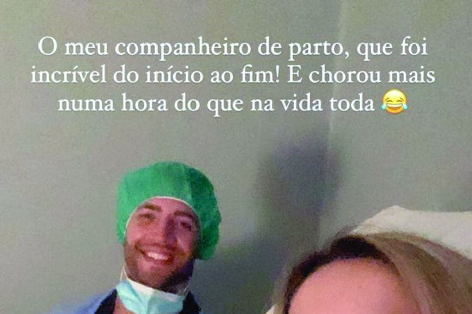 Helena Coelho partilhou várias imagens antes do parto