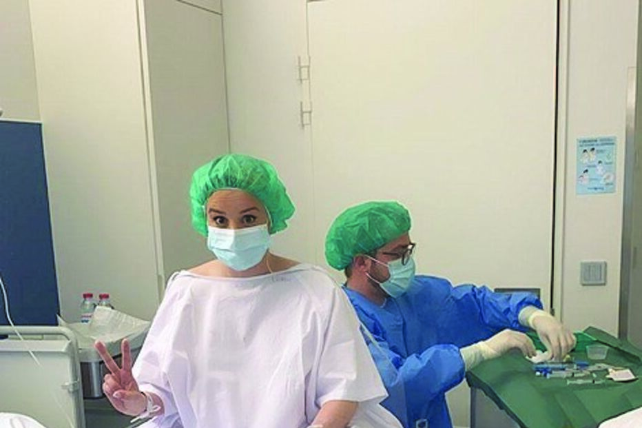 Helena Coelho partilhou várias imagens antes do parto