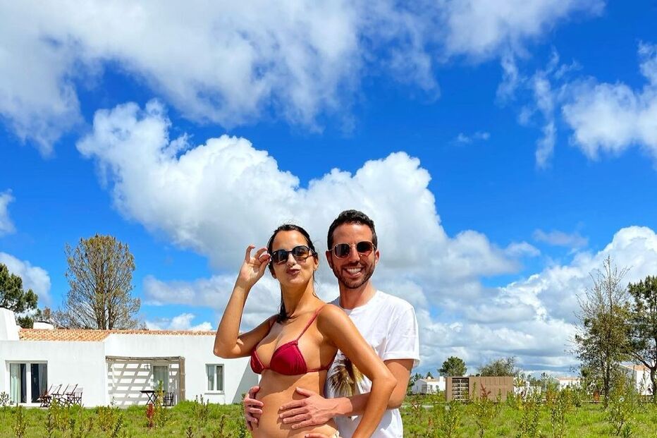 Sara Matos e o amigo, Rúben Correia