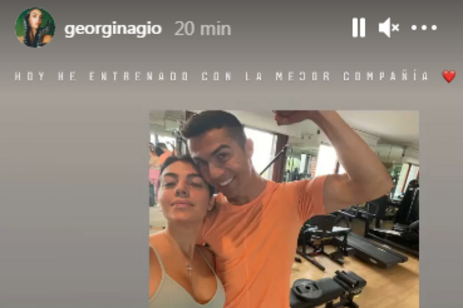 Georgina Rodriguez e Cristiano Ronaldo