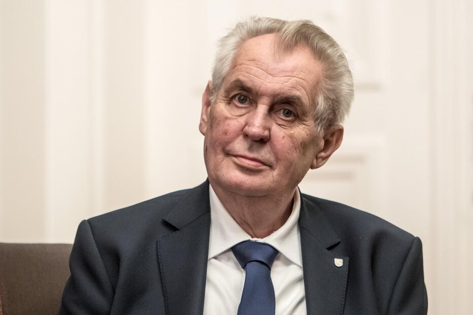 Miloš Zeman, presidente da República Checa