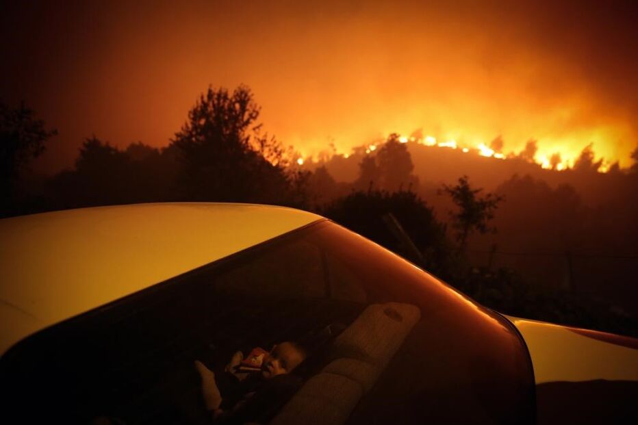 Trabalho sobre incêndios em Oliveira de Frades recebeu o 3.º prémio no concurso World Press Photo