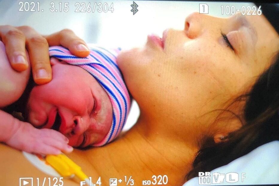 Andreia Rodrigues e a filha Inês