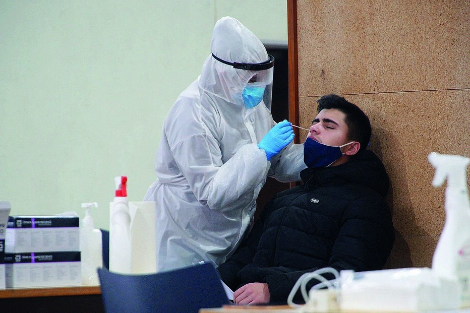 Testes à Covid nas escolas