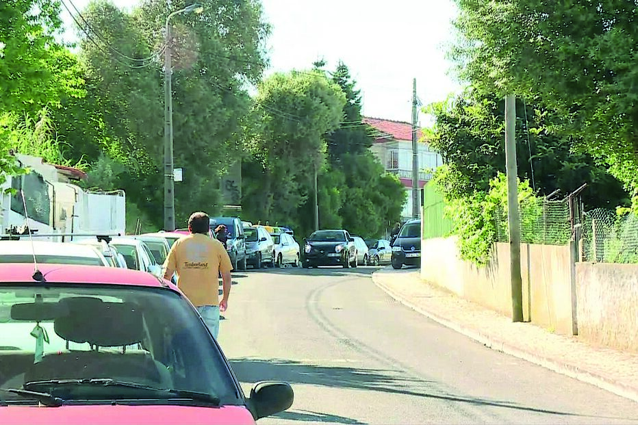 Bairro onde o crime teve lugar, em São Domingos de Rana 