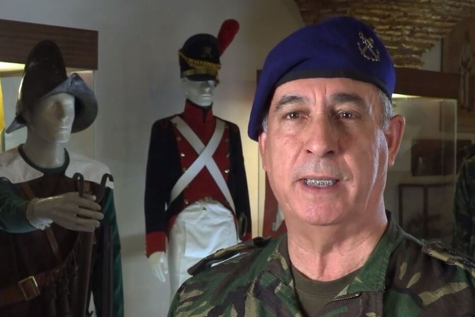 Chefe do Estado-Maior da Armada, almirante António Mendes Calado