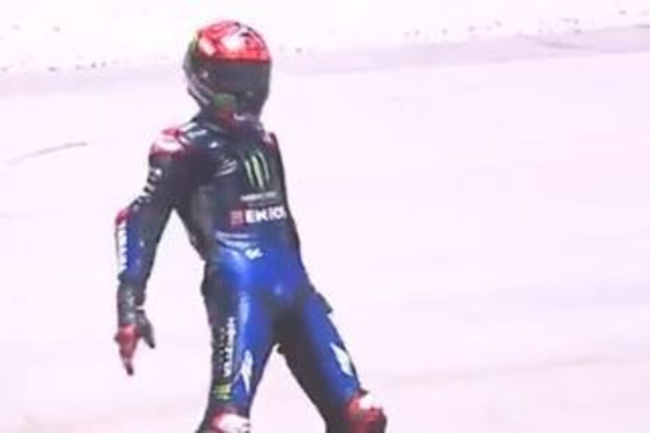 Fabio Quartararo vence GP de Portugal e festeja à moda de Cristiano Ronaldo