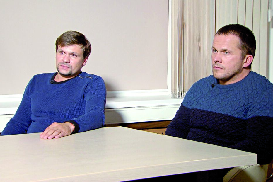 Alexander Petrov, de 41 anos, e Ruslan Boshirov