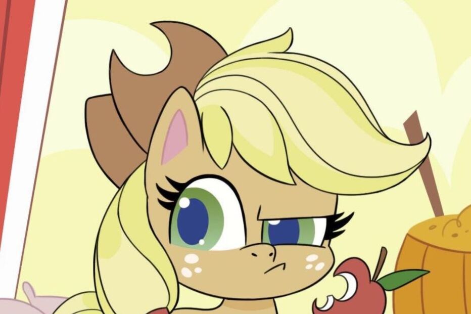 Applejack, dos desenhos animados My Little Pony
