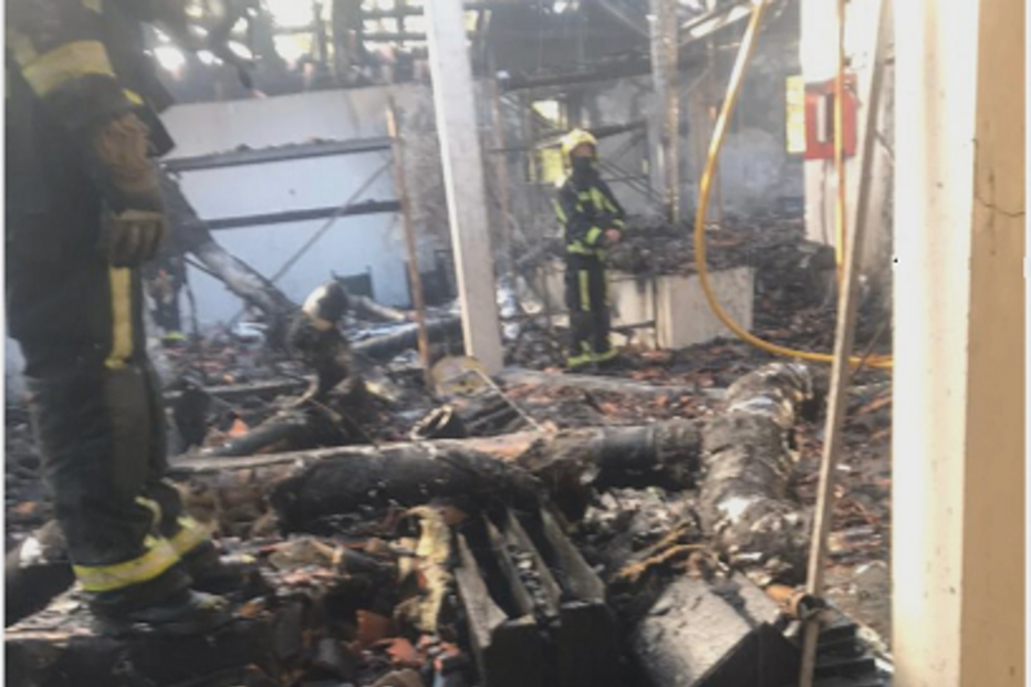 Incêndio Paço de Arcos