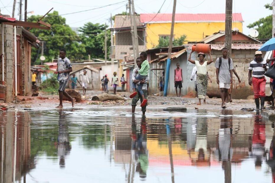Fortes chuvas em Luanda