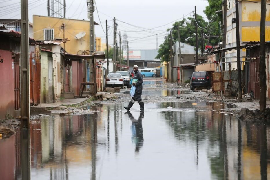 Fortes chuvas em Luanda