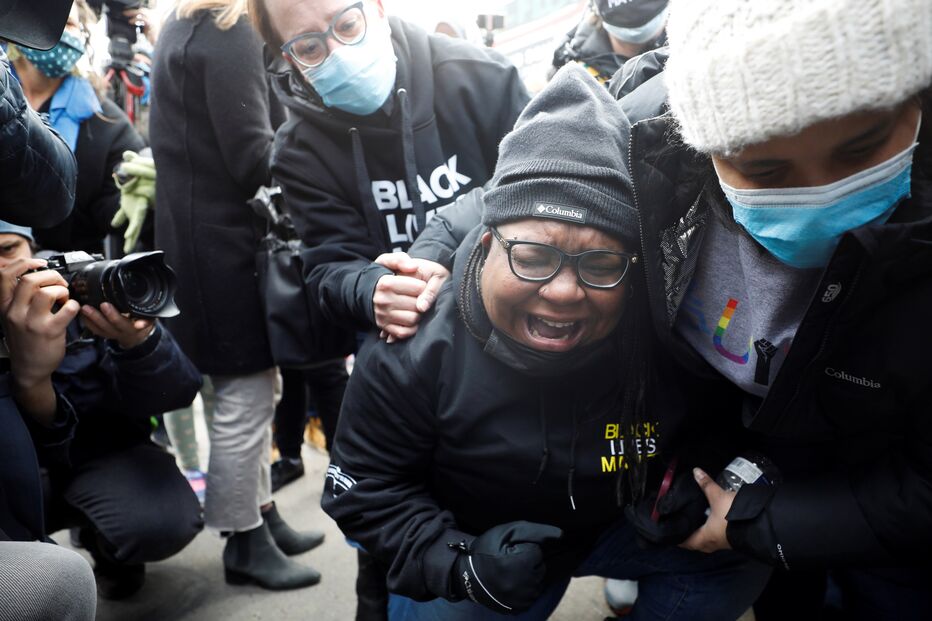Reação à condenação de polícia pela morte de Floyd