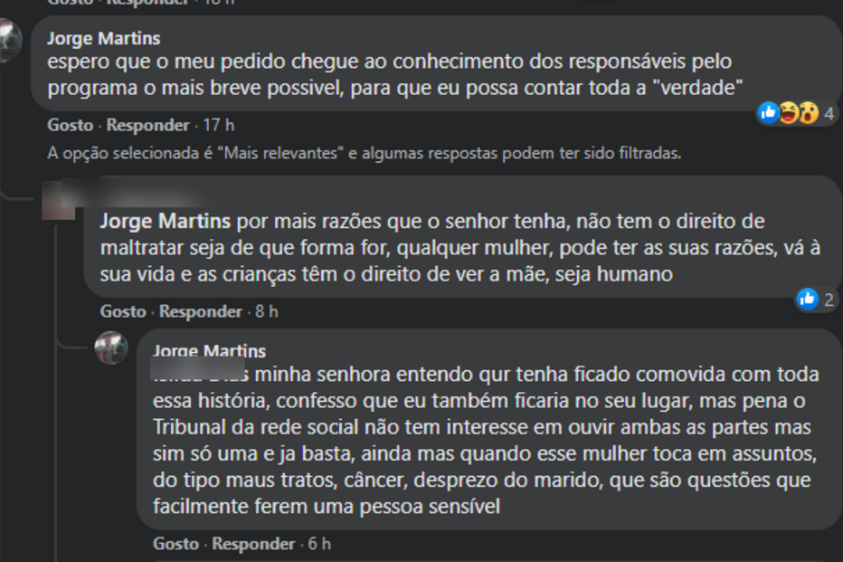 Versão do ex-marido de Jennifer, do 'Hell's Kitchen', à sua história