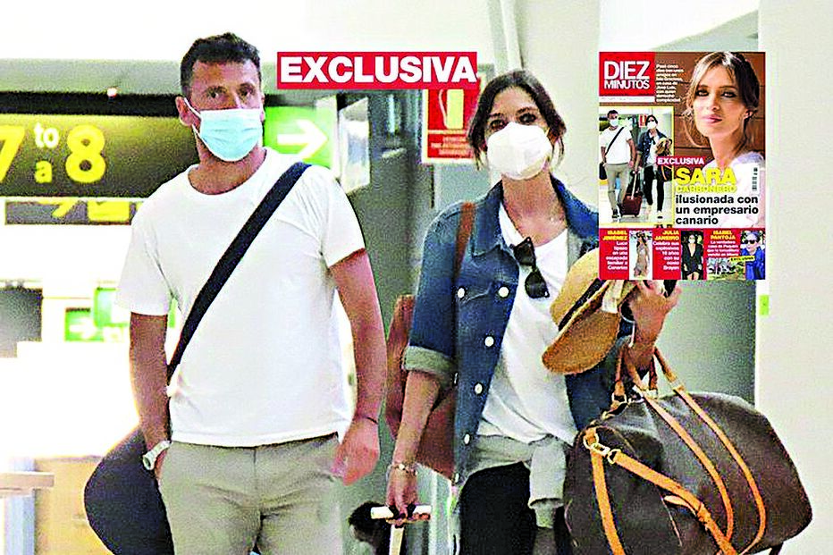 Sara Carbonero com amigo josé Luis