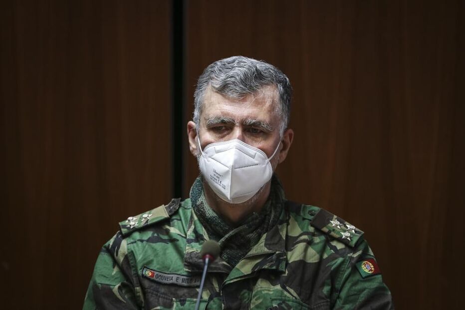 Vice-almirante Gouveia e Melo, coordenador da Task Force do plano de vacinação contra Covid-19