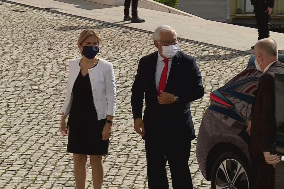 Chegada de António Costa à AR