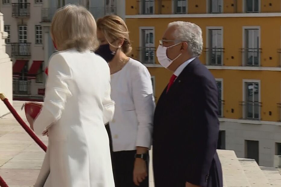 Chegada de António Costa à AR