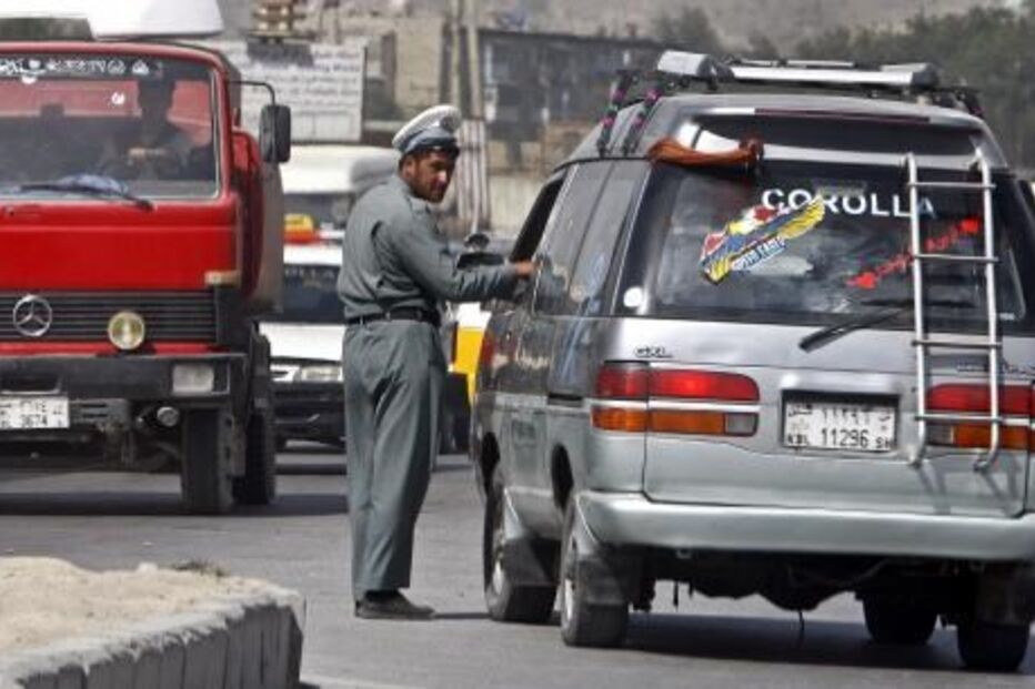 Polícia em Cabul