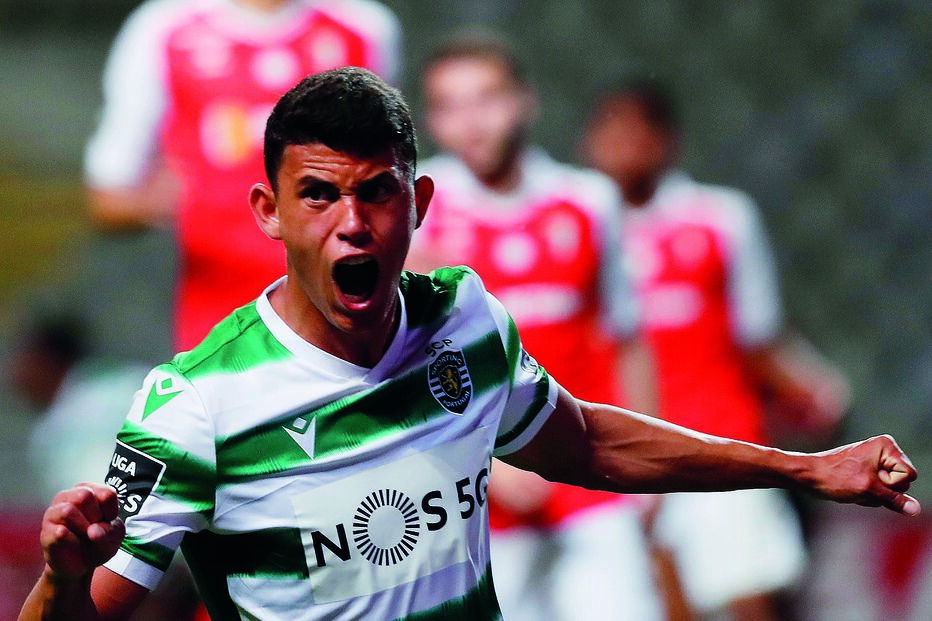 Matheus Nunes entrou ao intervalo e na única chance dos leões fez o golo que deu a vitória      