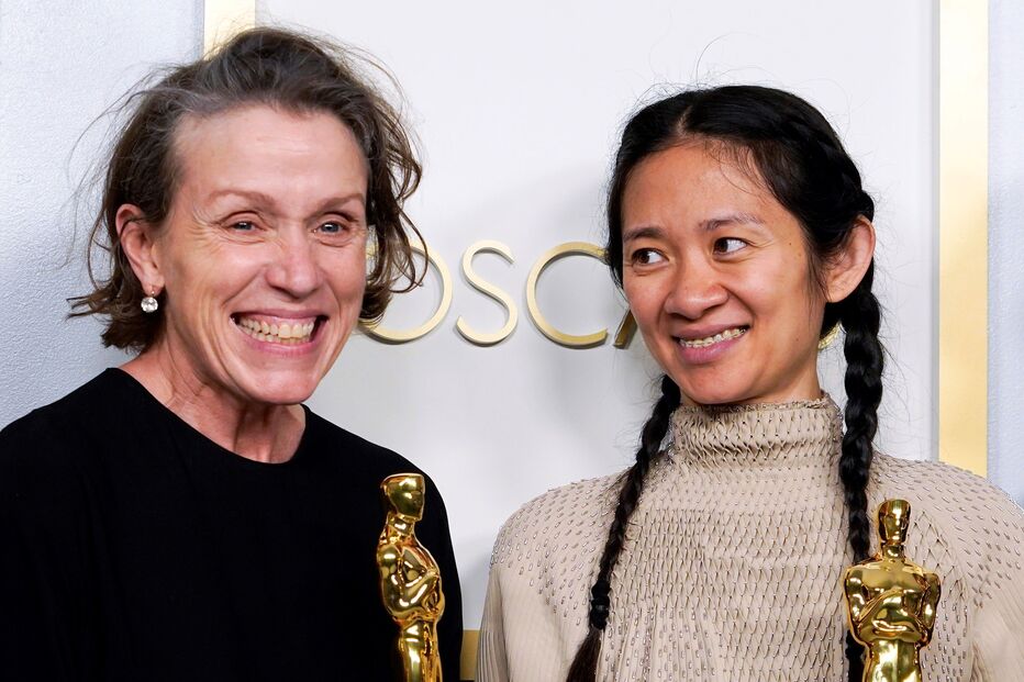 Chloé Zhao e Frances McDormand