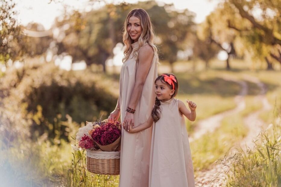 Laura Figueiredo e a filha Beatriz