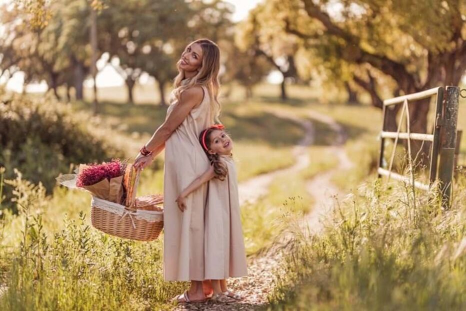 Laura Figueiredo e a filha Beatriz