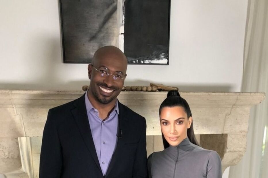 Kim Kardashian e Van Jones
