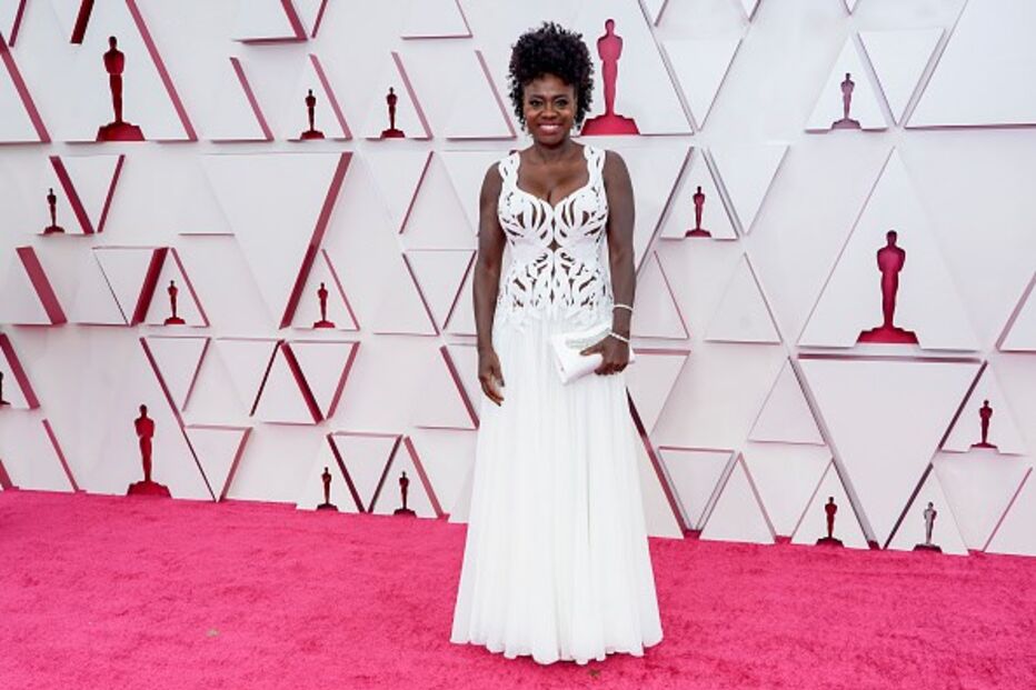 Viola Davis em Alexander McQueen