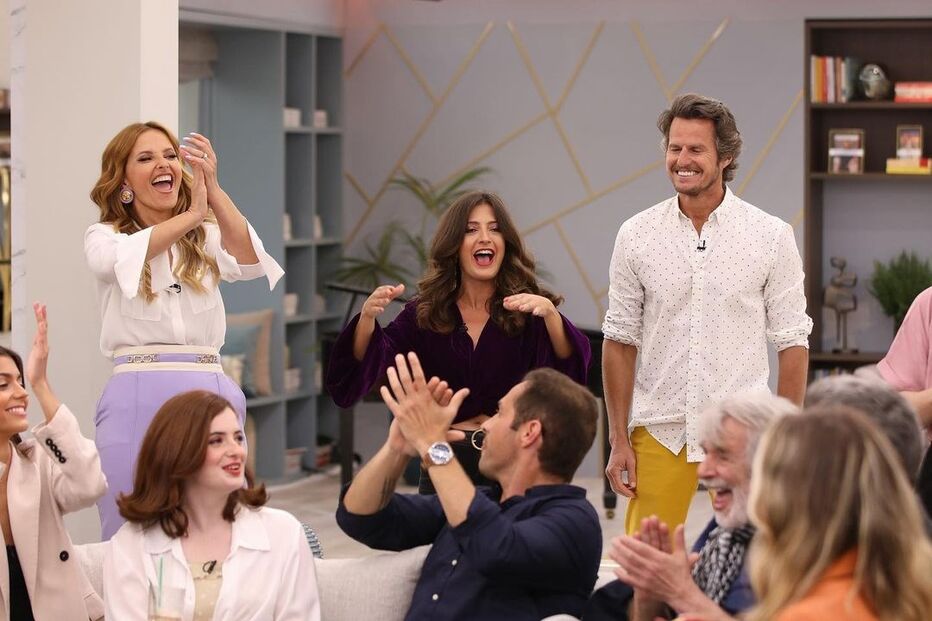 Elenco da novela 'Festa é Festa' em 'Cristina ComVida'