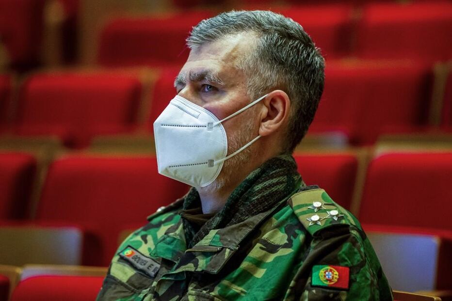 Coordenador da 'task force', o vice-almirante Henrique Gouveia e Melo