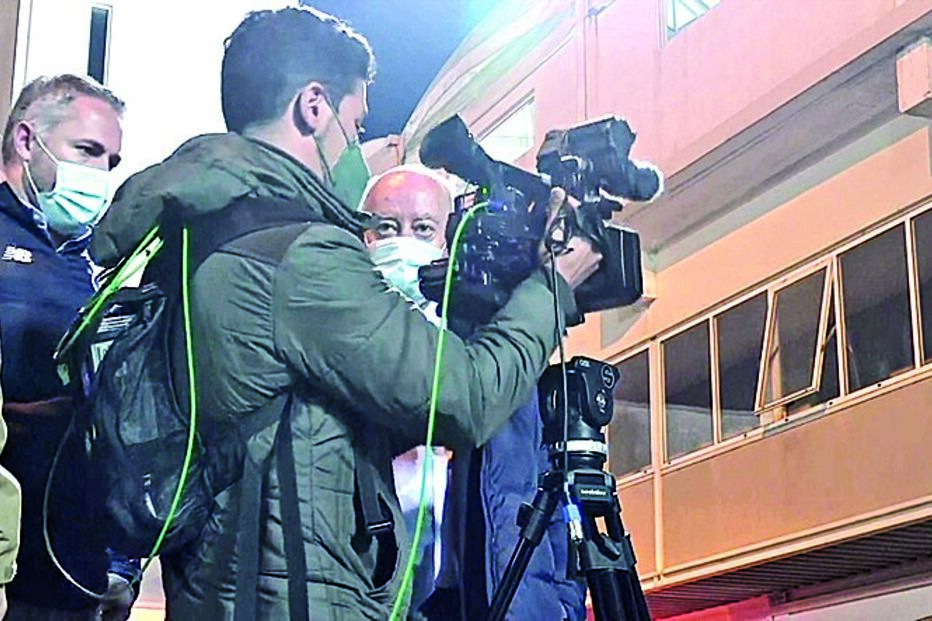 Presidente portista terá perguntado a um repórter porque estava a filmá-lo 