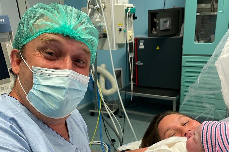 Eduardo Madeira e a filha Carolina